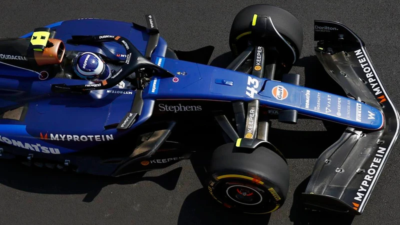 F1 2024: Franco Colapinto mejoró su tiempo en la segunda práctica del Gran Premio de Italia