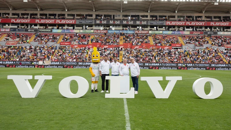 Volvo Car México se une al Necaxa como su nuevo patrocinador