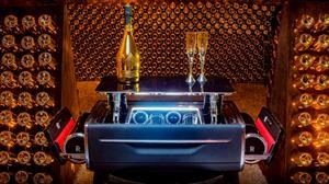 Caja de champagne al estilo Rolls-Royce