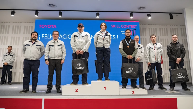 Toyota Argentina premió a sus mejores trabajadores