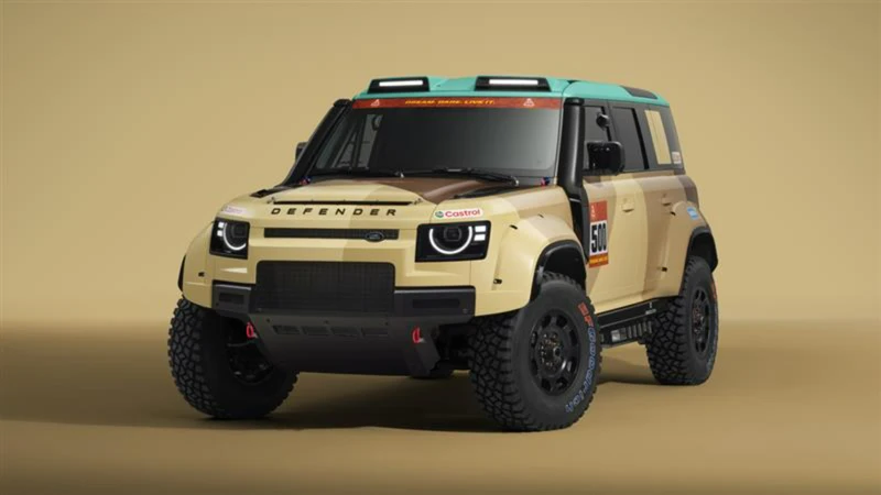 Defender D7X-R: la flamante propuesta británica para el Dakar 2026