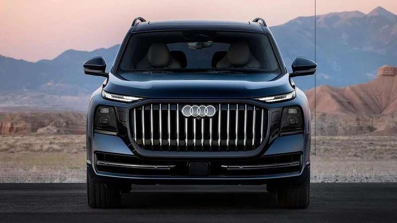Audi Q9 2027: así es el nuevo SUV de lujo de siete puestos con motor V6 híbrido