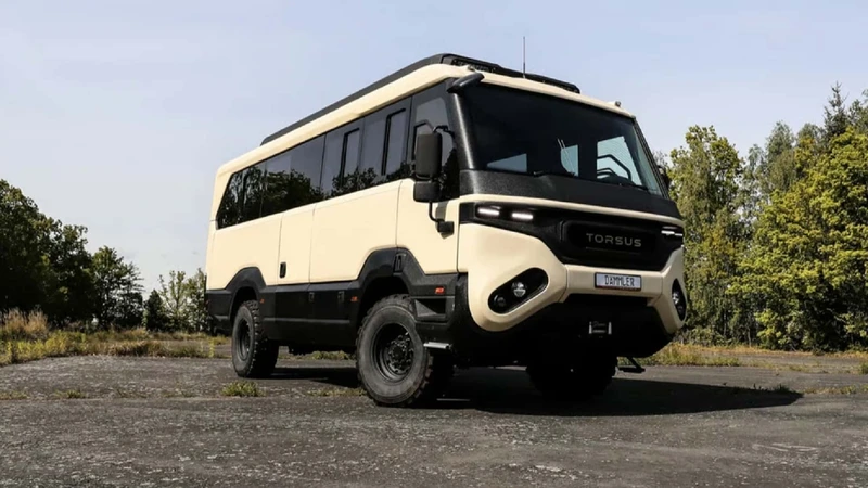 Torsus Savage 4x4 2025, el autobús camper con capacidades todoterreno