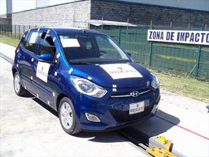 Cesvi México realiza prueba de choque frontal del Dodge i10 2012