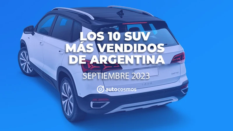 Los 10 SUV más vendidos de Argentina en septiembre de 2023