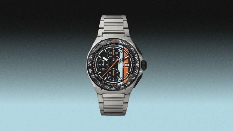 TAG Heuer Formula 1 Automatic Chronograph x Gulf, une a tres iconos