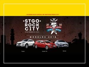 Hyundai se pone con los autos oficiales del Festival Stgo Rock City