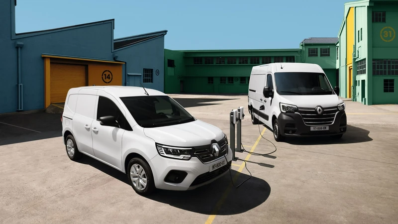 Renault Kangoo Van E-TECH Electric y Master E-TECH Electric 2023, las nuevas vanes eléctricas