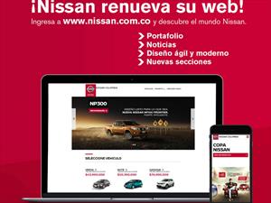 Nissan Colombia cambia su página web 
