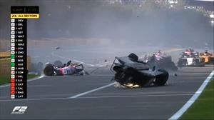 Video: Fallece Antoine Hubert en un brutal accidente de Fórmula 2 en Spa-Francorchamps