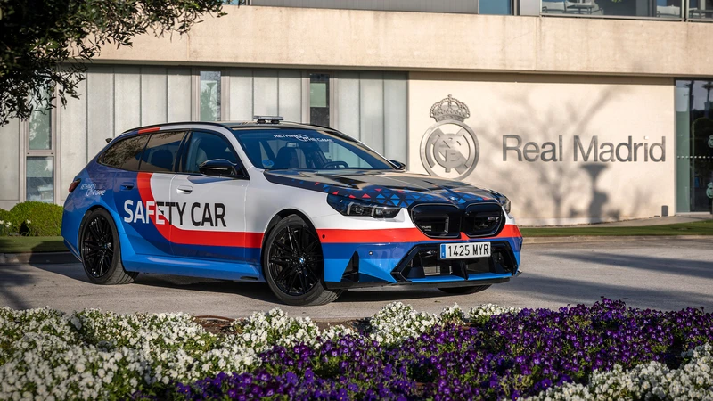 El BMW M5 Touring es el nuevo Safety Car de Real Madrid