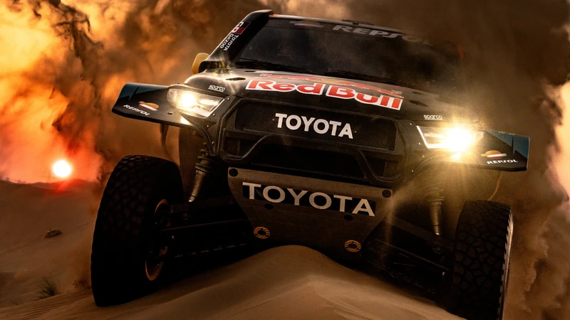 La experimentada Toyota se enfrenta a Ford y Dacia en la edición 2025 del Rally Dakar