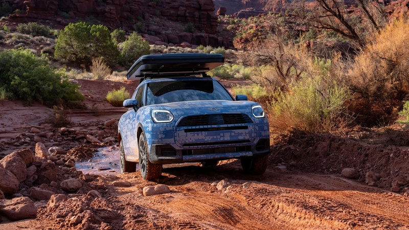 MINI trabaja en el Countryman todoterreno que todos quieren