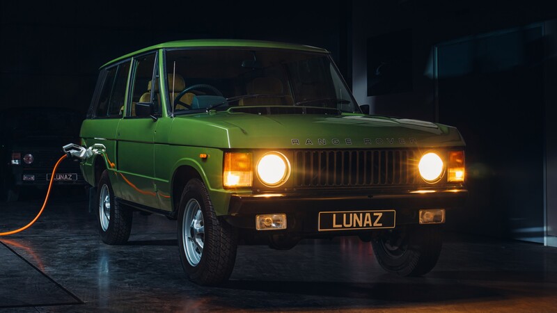 Lunaz convierte a los Range Rover clásicos en camionetas totalmente eléctricas