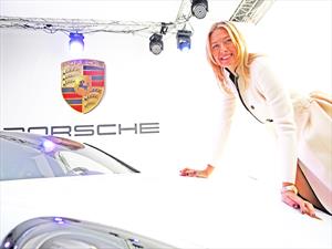 María Sharapova presenta su Porsche Panamera GTS