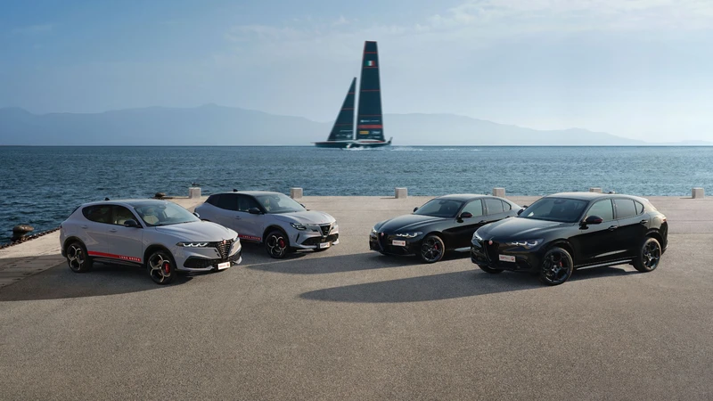 Alfa Romeo presenta Edizione Luna Rossa con cuatro modelos
