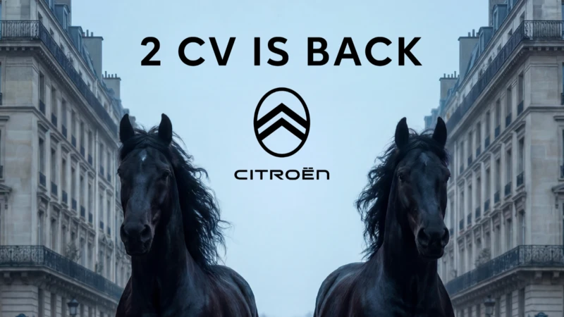 Ya es oficial: Citroën confirma el regreso del 2CV