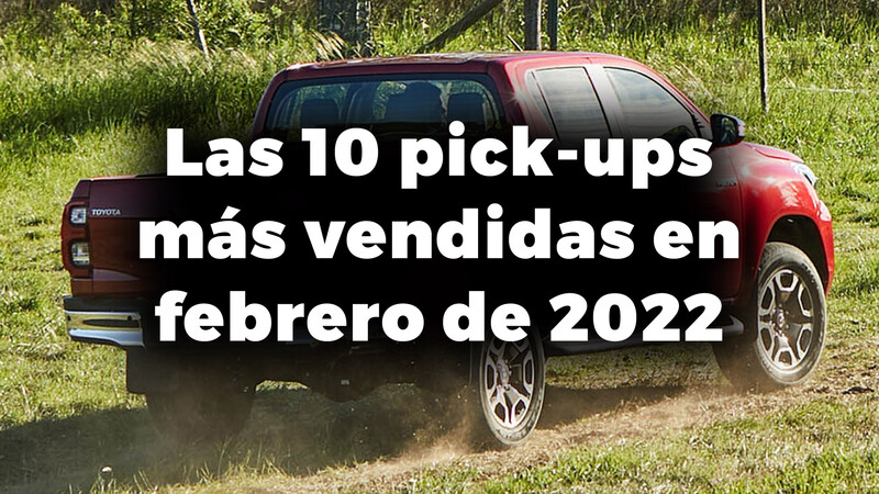 Las 10 pick-ups más vendidas en Argentina en febrero de 2022