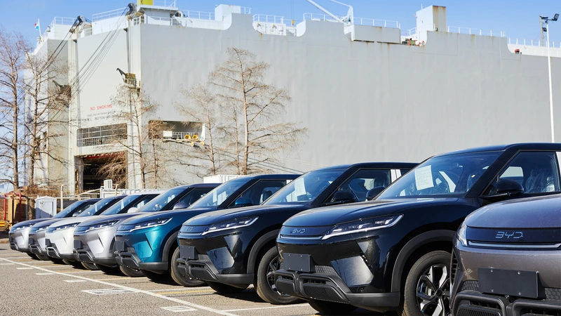 BYD anuncia la preventa de tres modelos en Argentina