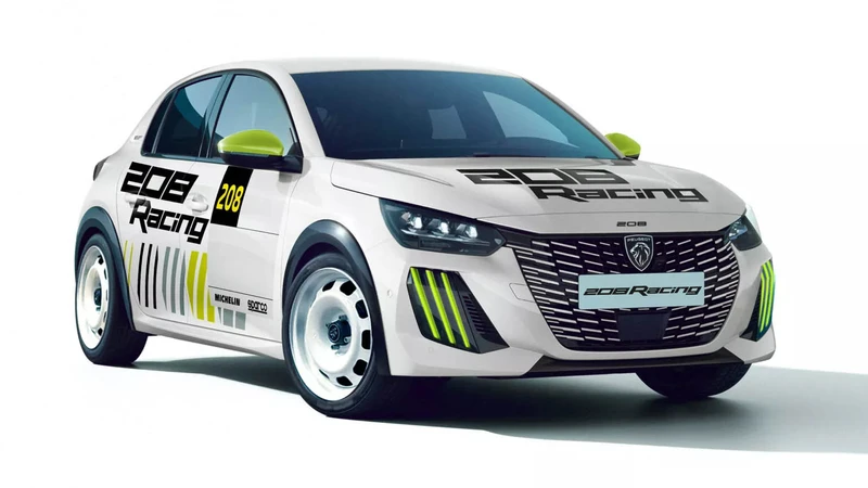 Peugeot lanza un 208 de carreras para iniciarse en el mundo del motorsport