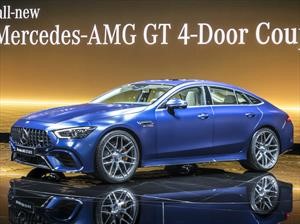 Mercedes-AMG GT 4 Puertas Coupe, más espacio y más potencia