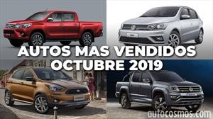 Los 10 autos más vendidos en Argentina en octubre de 2019