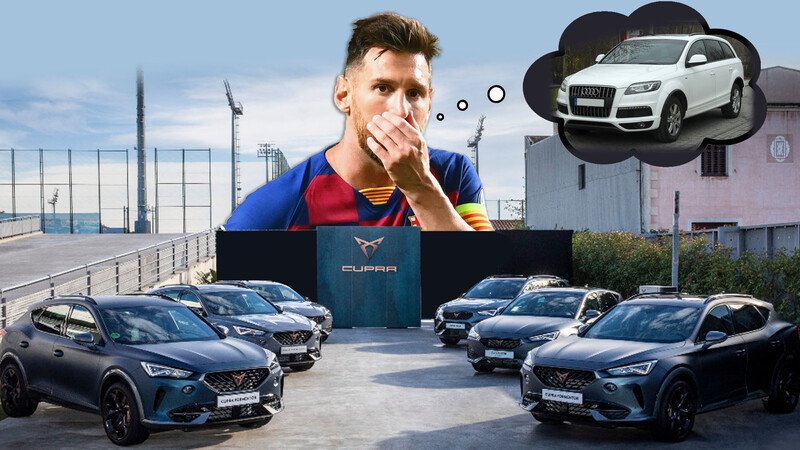 CUPRA realizó la entrega de autos a los jugadores del FC Barcelona