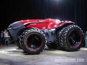 Case presentó un tractor de manejo autónomo en Argentina