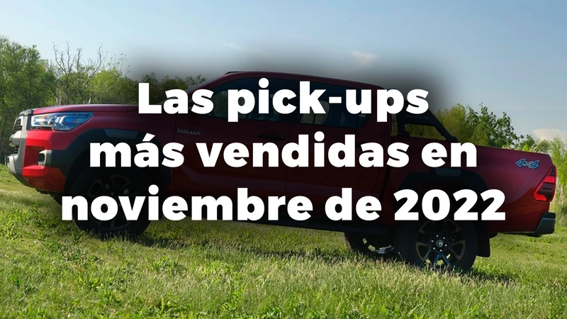 Las pick-ups más vendidas en Argentina en noviembre de 2022