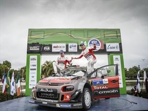 Citroën Total Abu Dhabi WRT vence en el Rally de México 2017