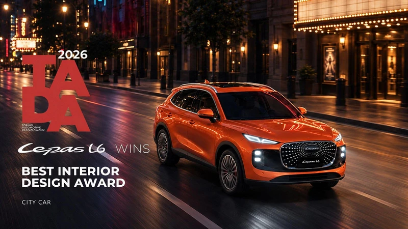 LEPAS L6 recibe premio al diseño interior en Turín, en la previa de su llegada a Chile