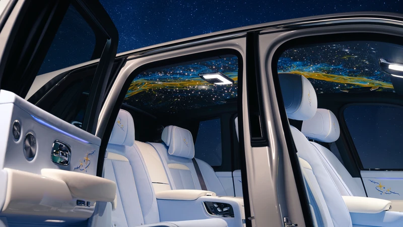 Rolls-Royce Cullinan Cosmos: el SUV que convierte cada viaje en un paseo por las estrellas