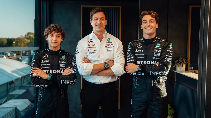 Fórmula 1 2025: Toto Wolff afirmó que Russell y Antonelli son prioridad
