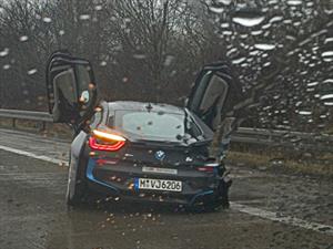 Tristeza: ya chocaron un BMW i8 antes de su llegada al mercado
