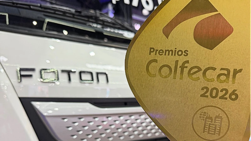 Foton recibió reconocimiento y presentó el camión eléctrico eMiler en Colfecar 2026