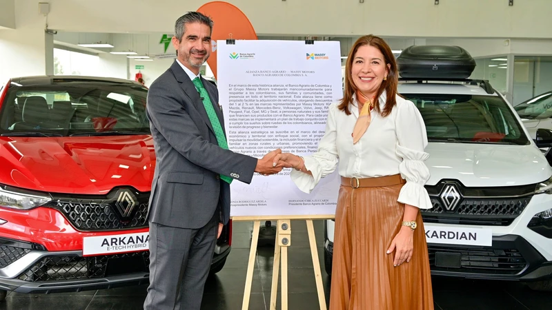 Banco Agrario y Massy Motors sellan alianza para financiar vehículos en Colombia