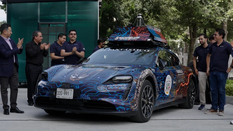 El Fantástico, el auto autónomo del Tec de Monterrey que participa en La Carrera Panamericana 2026