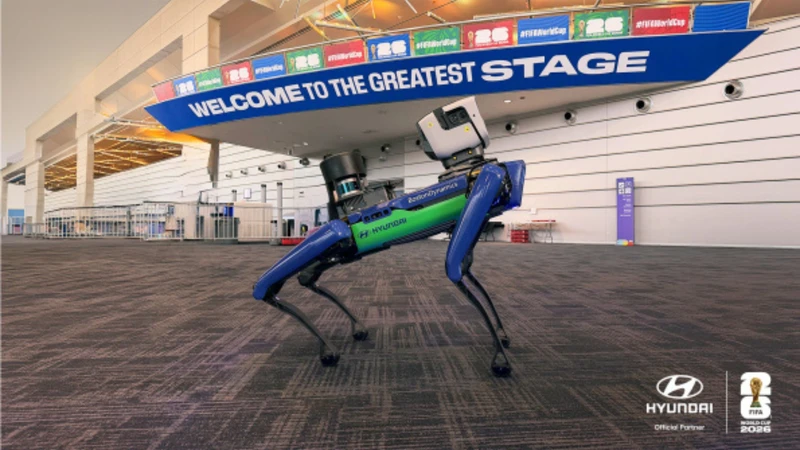 Hyundai llevará perros robot al Mundial 2026 para reforzar la seguridad