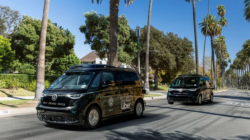 Volkswagen y Uber se alían para lanzar flota autónoma eléctrica