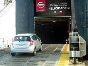 Nissan Mexicana exporta su unidad 4 millones