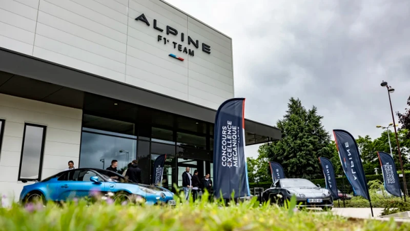 Lo que faltaba: Irrumpen en la sede del equipo Alpine de Fórmula 1
