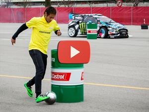 Video: Footkhana Neymar Jr. Vs. Ken Block ¿quién ganó el duelo?