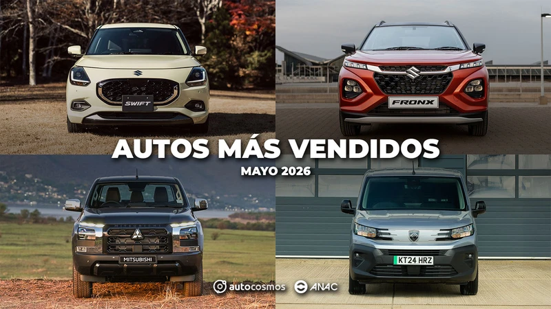 Top 10: los modelos más vendidos en Chile a mayo de 2026