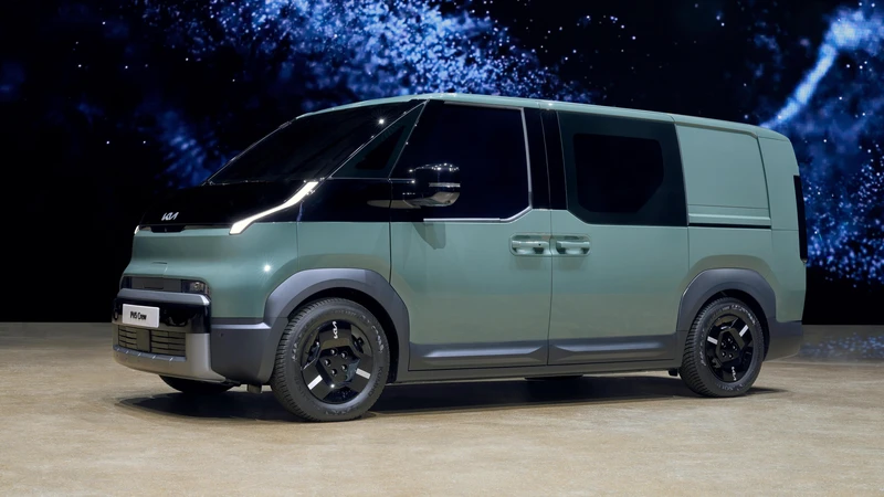 La Kia PV5 estrena una nueva configuración de carrocería