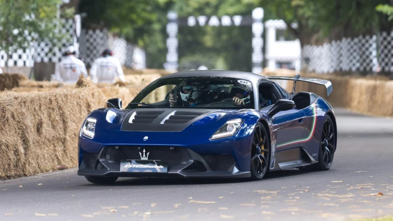 Goodwood 2025: Maserati también se lució con el GT2 Stradale