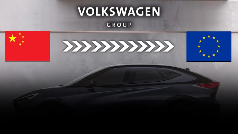 El Grupo Volkswagen comenzará a vender autos chinos en Europa