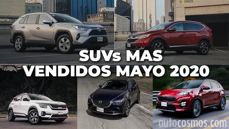 Los 10 SUVs más vendidos en mayo 2020