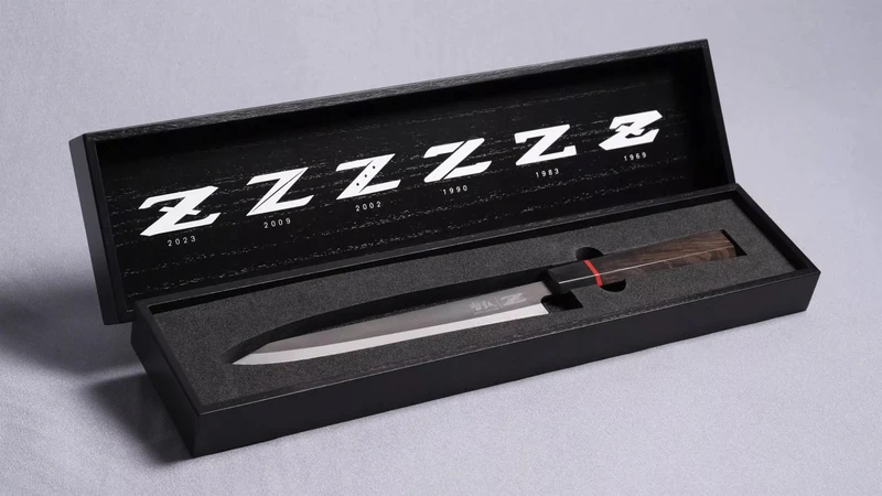 El nuevo producto de Nissan no es un auto, es un cuchillo para sushi en los Nissan Z