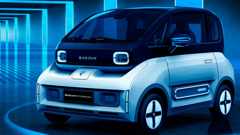 Baojun E300 2021, un auto eléctrico de General Motors con tecnología Xiaomi