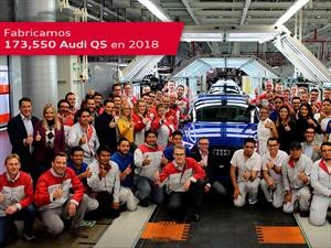 Audi México supera su meta de producción en 2018